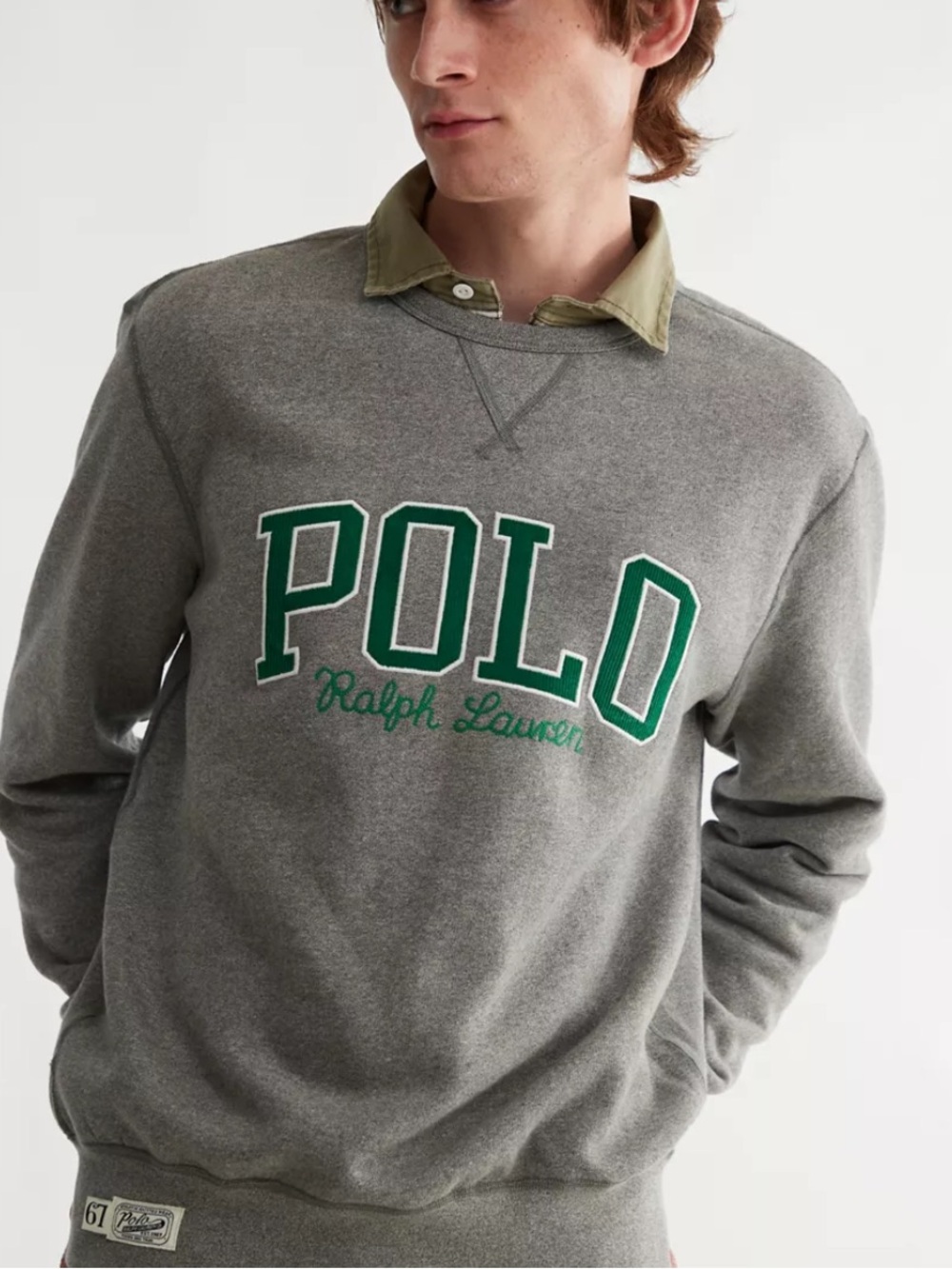 Polo Ralph Lauren Logo Crew Neck Sweatshirt Size 3X